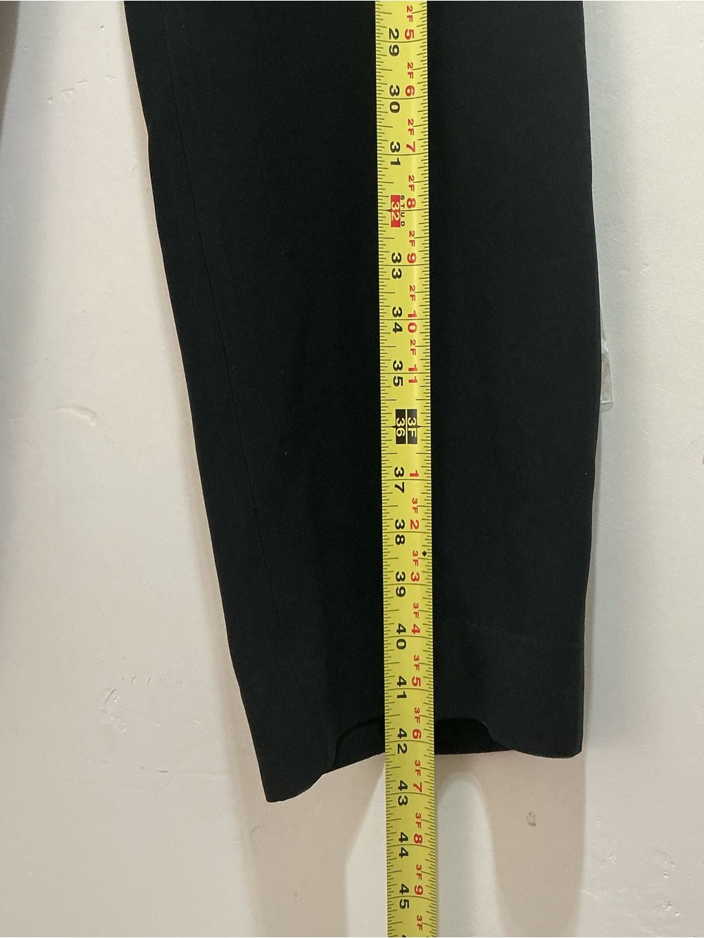 Louis Vuitton Uniformes straight leg  Dress Pants Black Trousers 42 careerwear - Picture 8 of 9